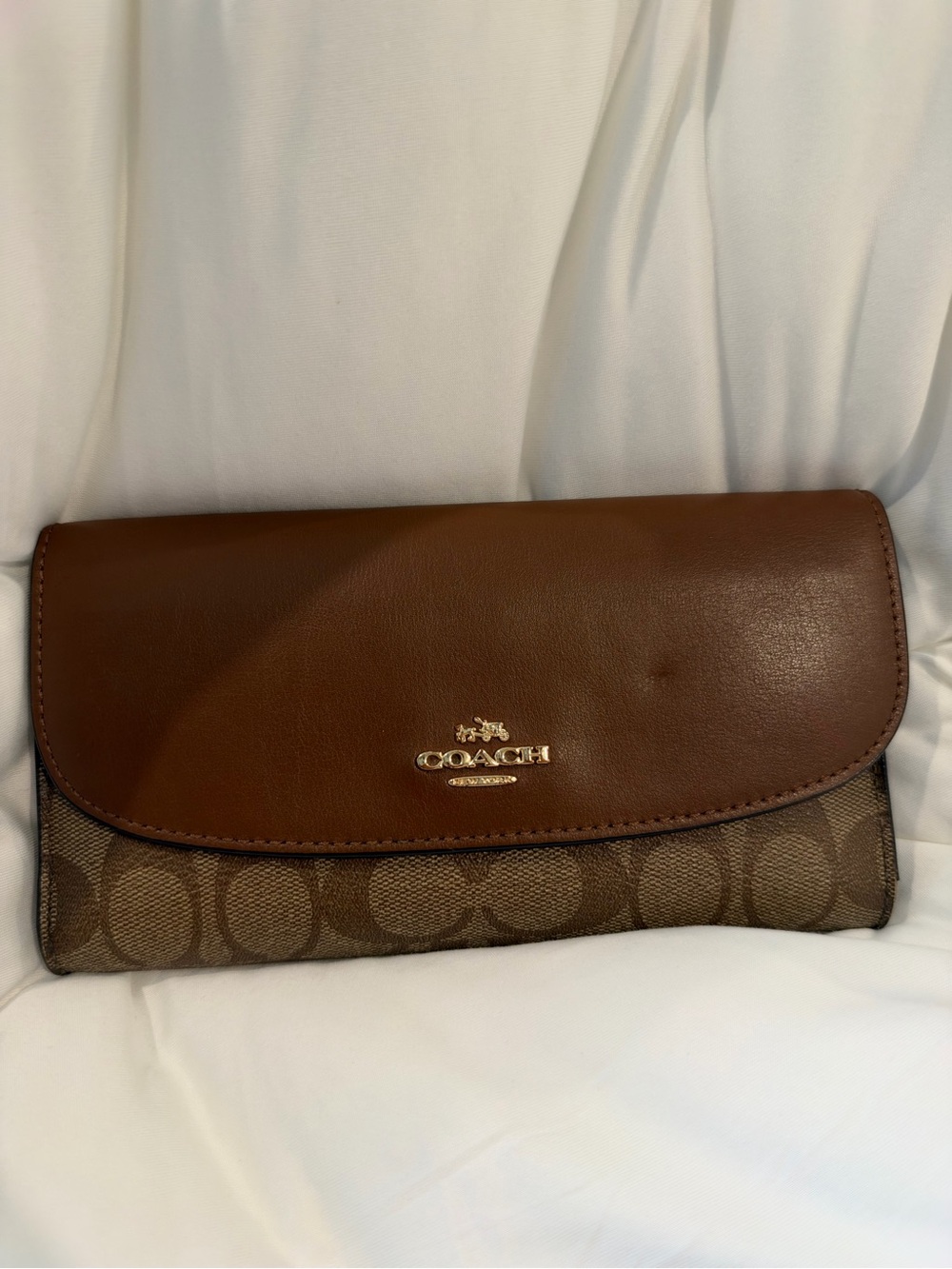 Coach Wallet Billfold w/ Checkbook